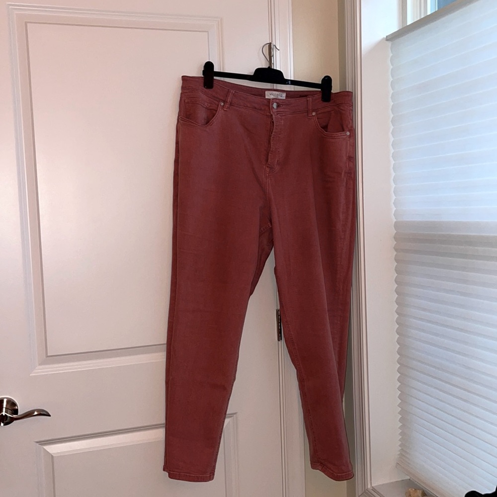 Violeta by Mango  button fly jeans